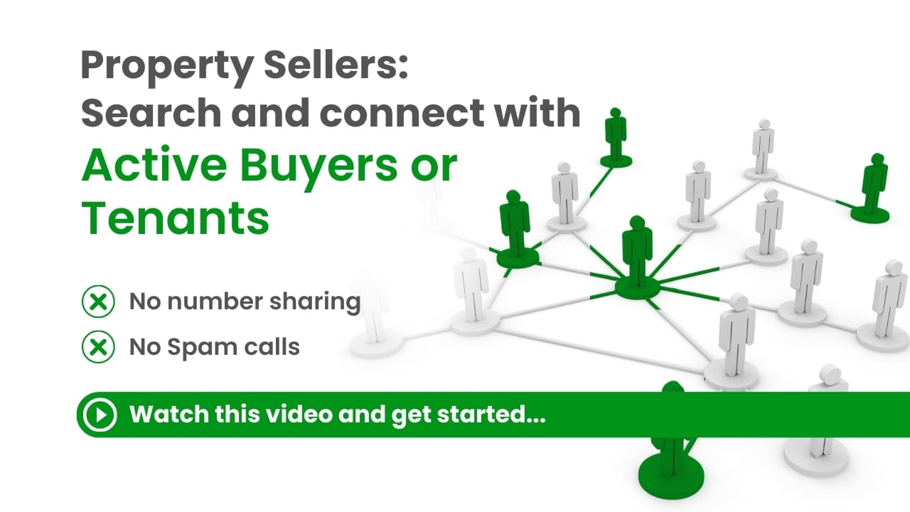 Search potential buyers and tenants for your property without compromising your privacy!