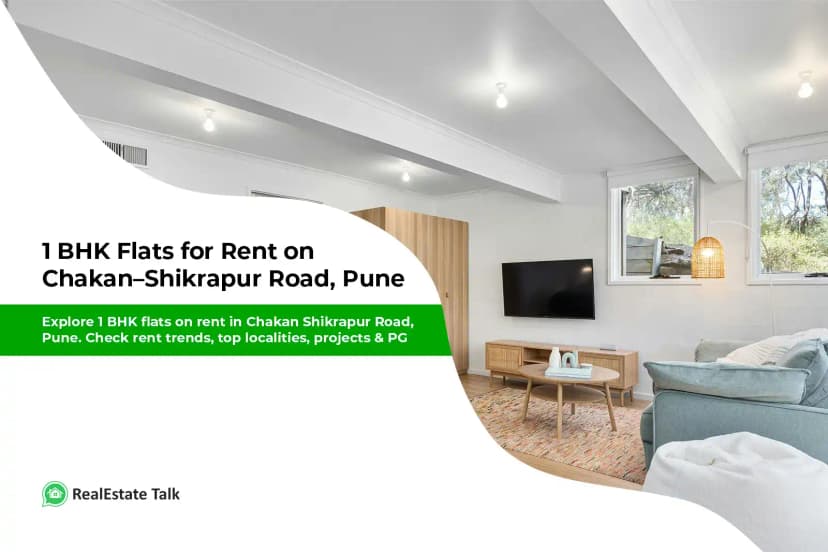 1 BHK Flats for Rent on Chakan–Shikrapur Road, Pune 2025