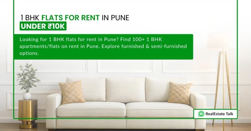 Guide to Buy 1 BHK Flats for Rent in Pune Under ₹10,000