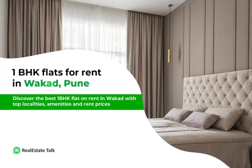 1BHK Flat on Rent in Wakad (2026) – Budget & Areas