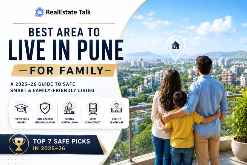 Best Areas to Live in Pune for Families | RealEstate Talk