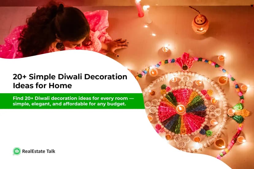 20+ Simple Diwali Decoration Ideas for Home
