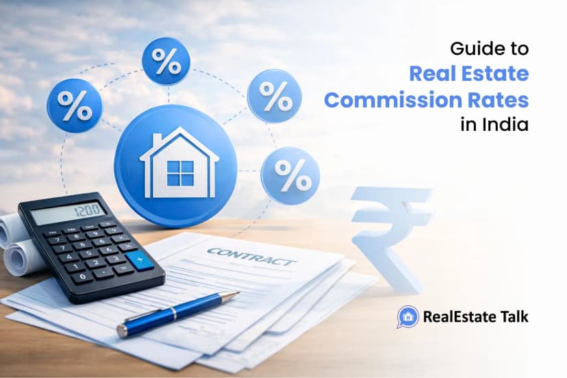 Guide to real estate commission rates in India.