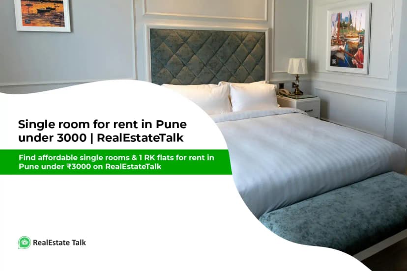 Single room for rent in Pune under 3000 | RealEstateTalk