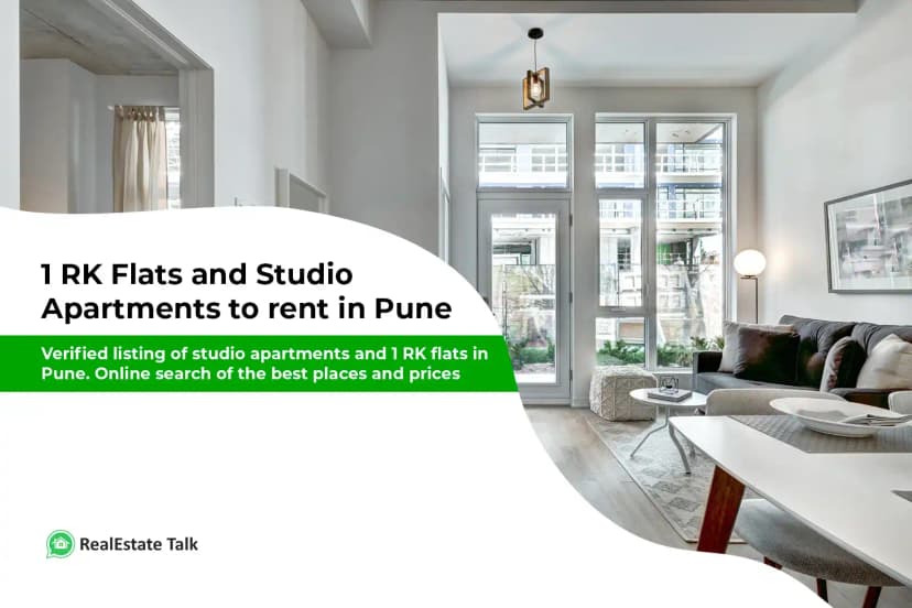 Studio Apartments for Rent in Pune | Find 1 RK Flats in Pune