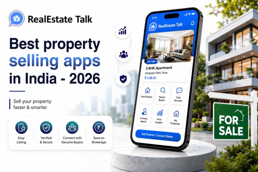 Best Property Selling Apps in India 2026 | RealEstate Talk