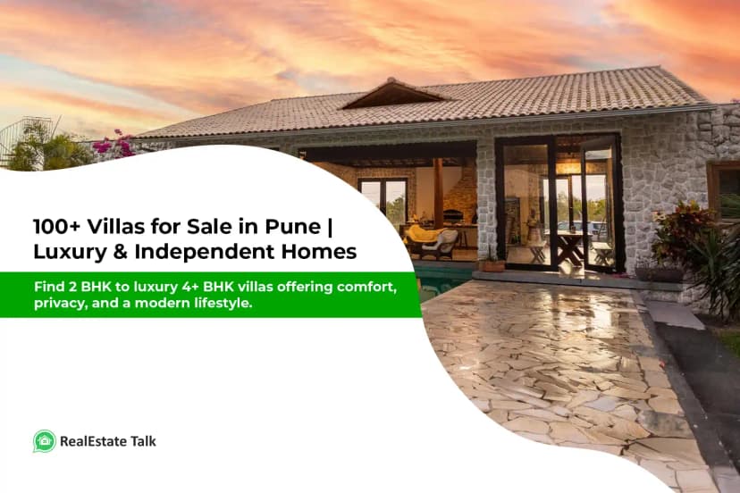 Villas for Sale in Pune – Explore Independent & Luxury Villas