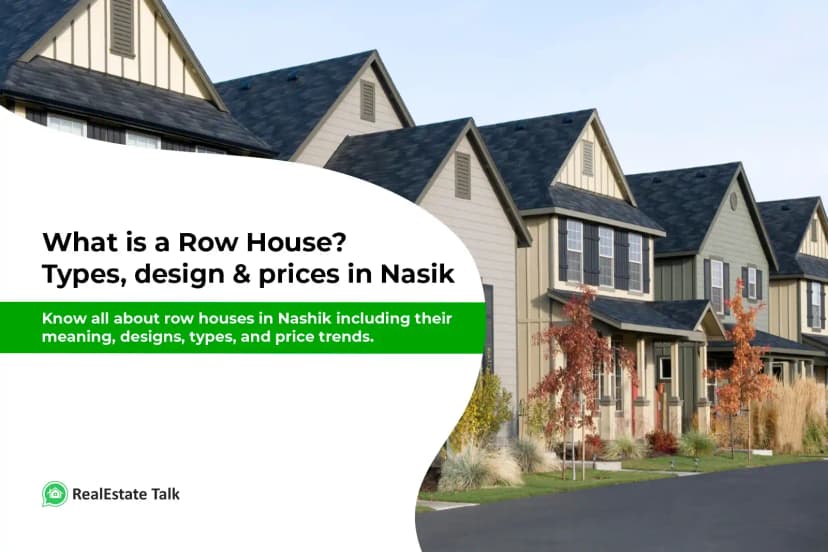What Is a Row House? Types, Designs & Prices in Nashik