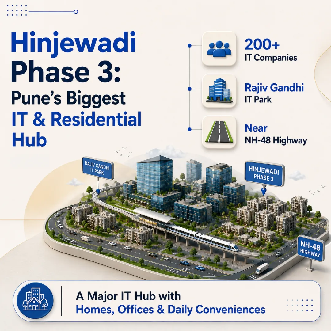 hinjewadi phase 3 : pune's biggest it and residential hub