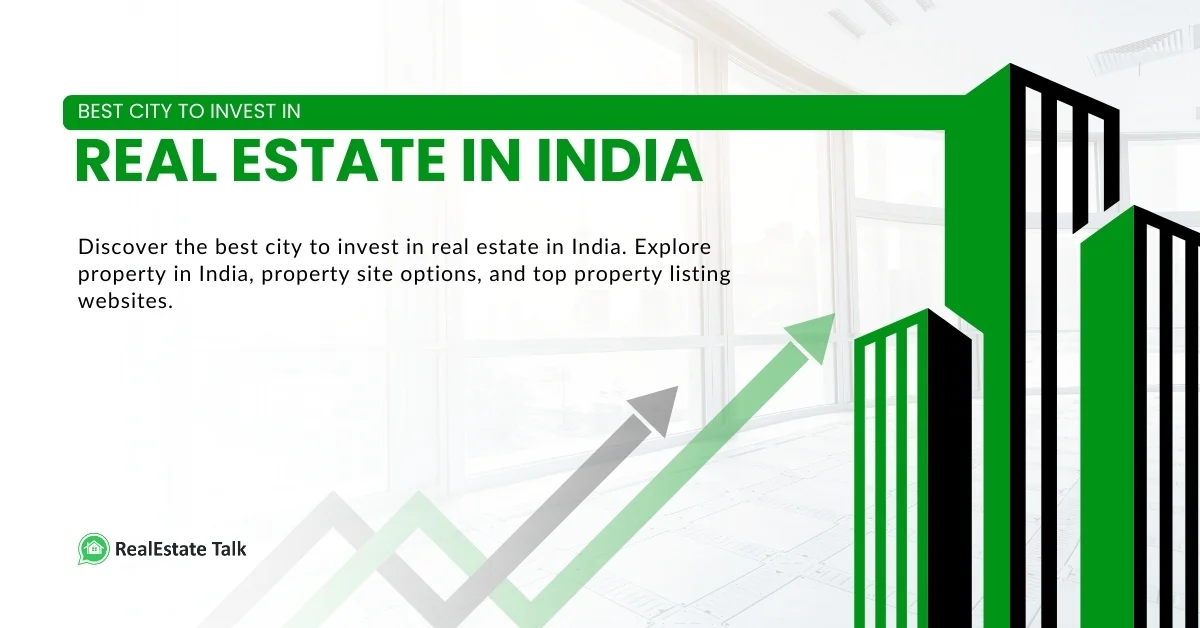 best city to invest in real estate in india for maximum profit
