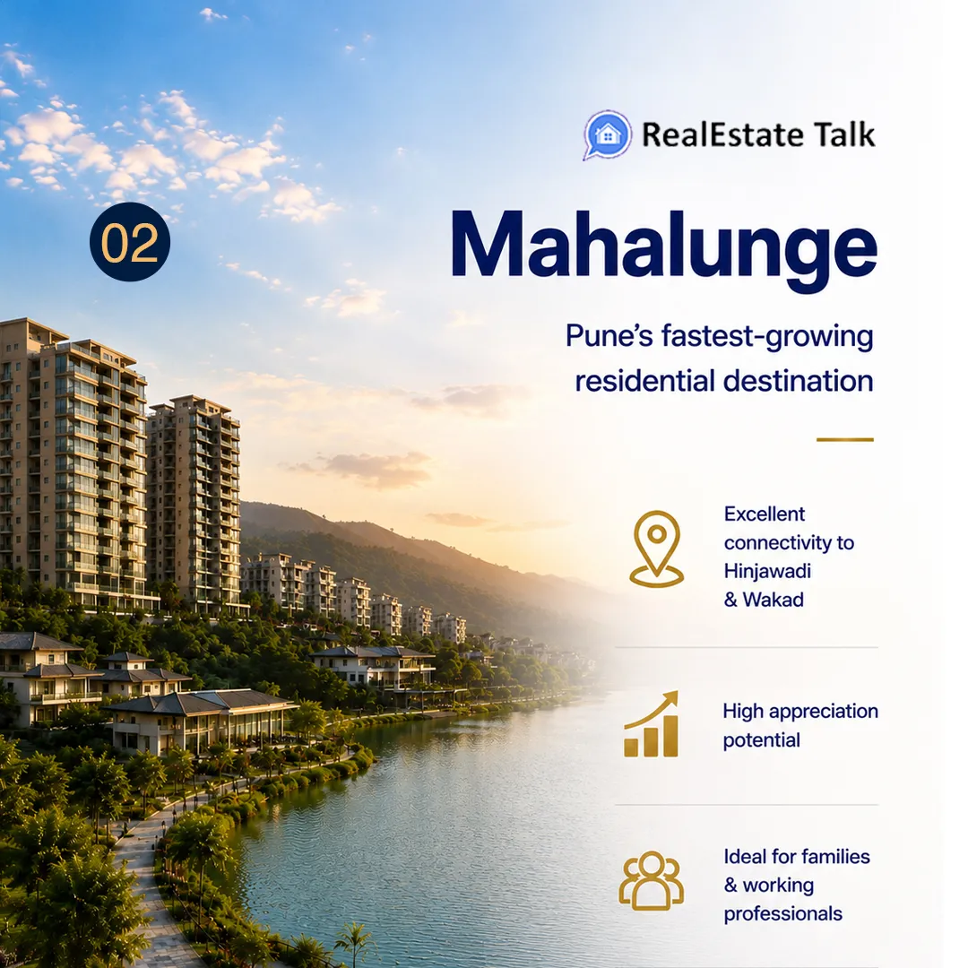 2. Mahalunge - The ₹2,000 Crore Godrej Bet - Top 10 Fastest Growing Locations in Pune 2026