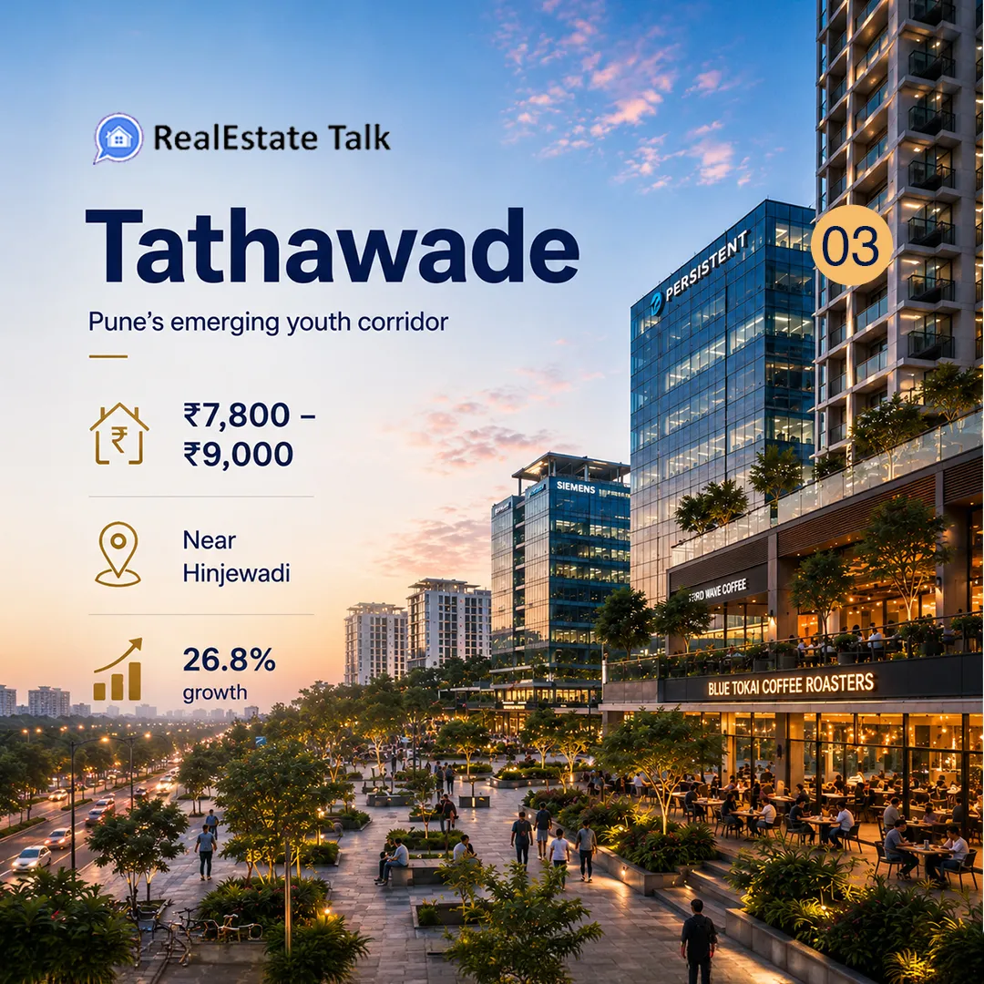 3. Tathawade - The Young Professional's Sweet Spot - Top 10 Fastest Growing Locations in Pune 2026