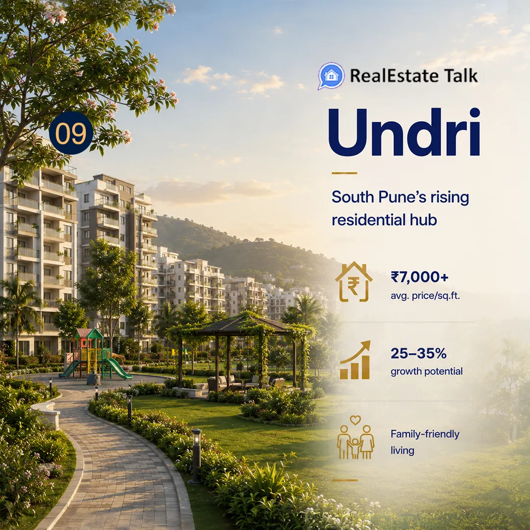 9. Undri - NIBM Road's Quiet Growth Story - Top 10 Fastest Growing Locations in Pune 2026