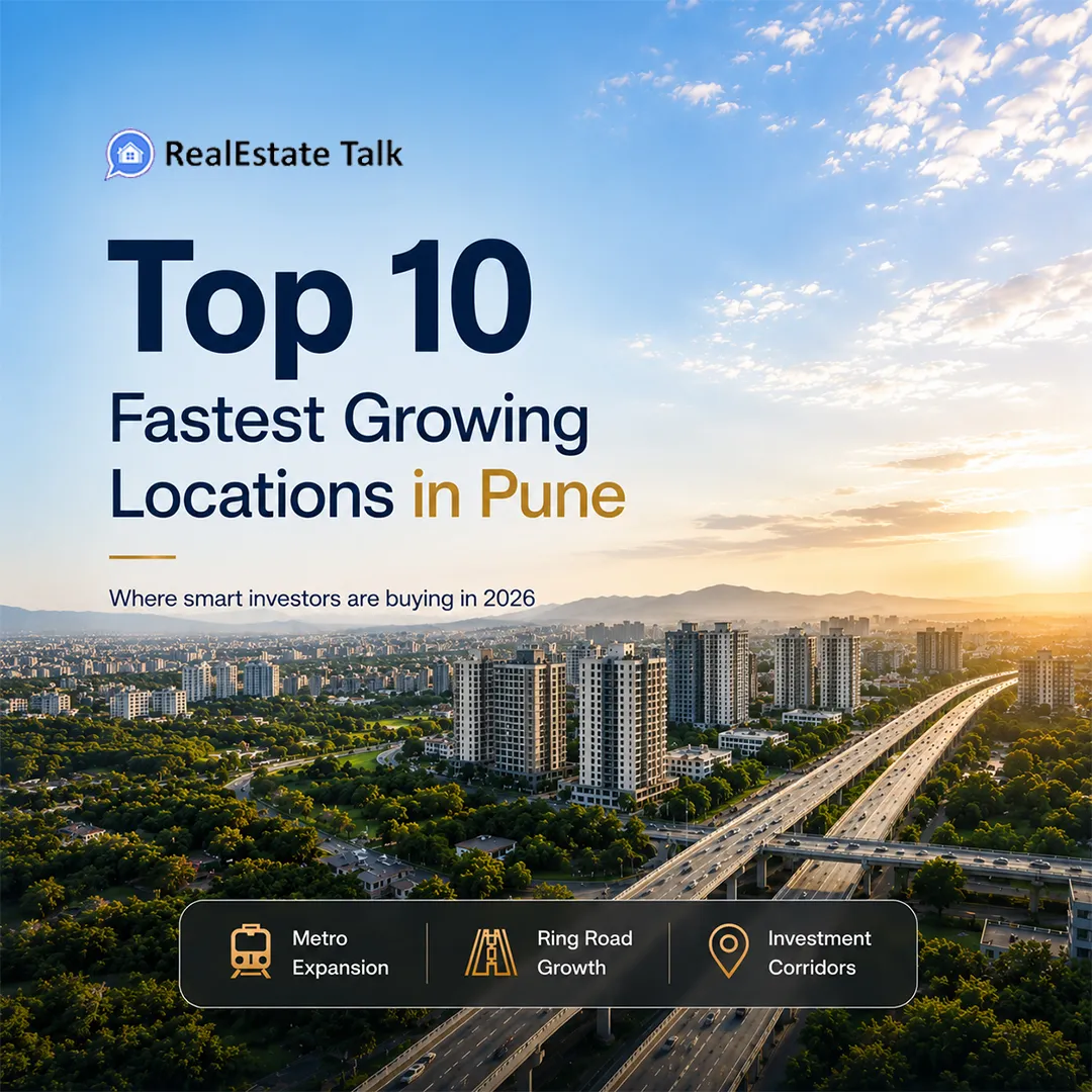 Why Pune's Real Estate Market Is Poised for Growth in 2026 - Top 10 Fastest Growing Locations in Pune 2026
