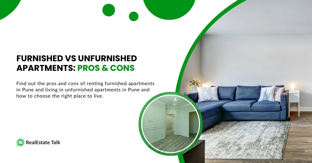 furnished vs unfurnished apartment