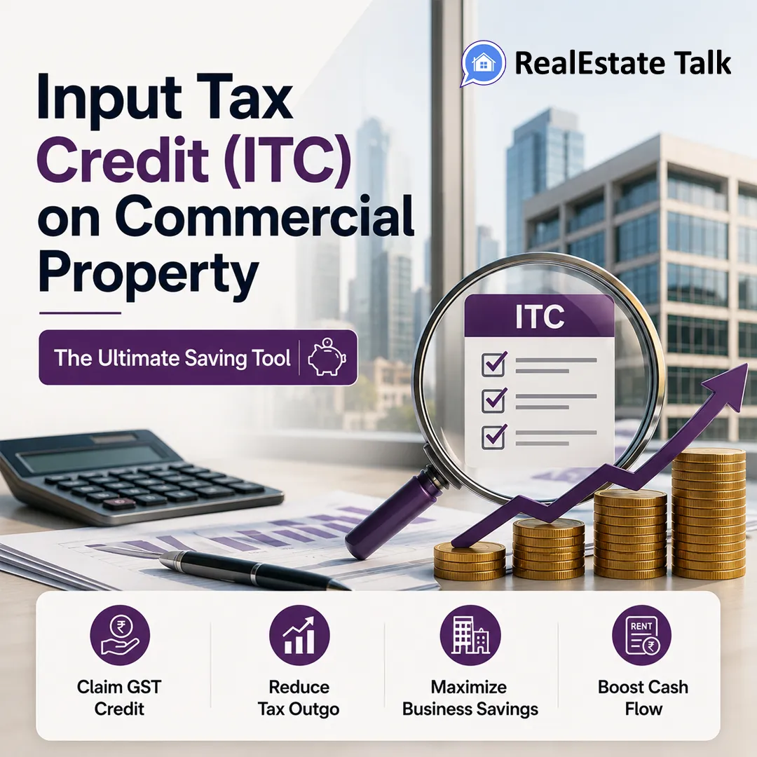 Input Tax Credit ITC on Commercial Property