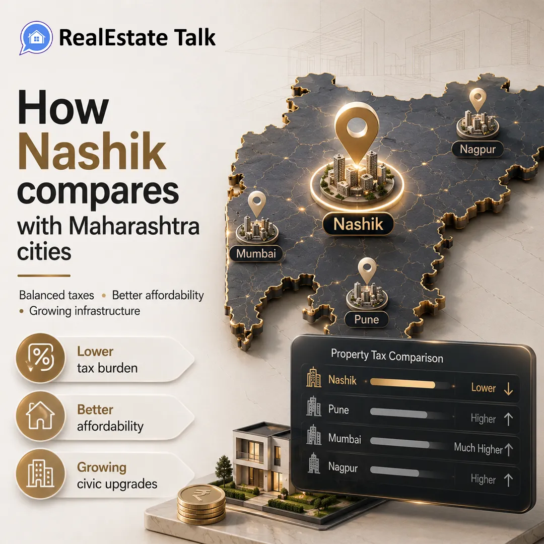 Nashik vs Pune vs Mumbai Property Tax