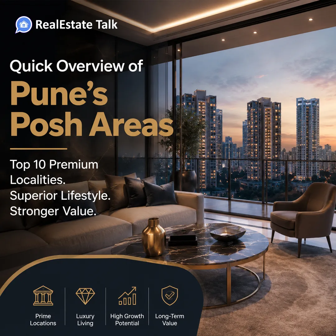 Quick Overview of Pune's Posh Areas