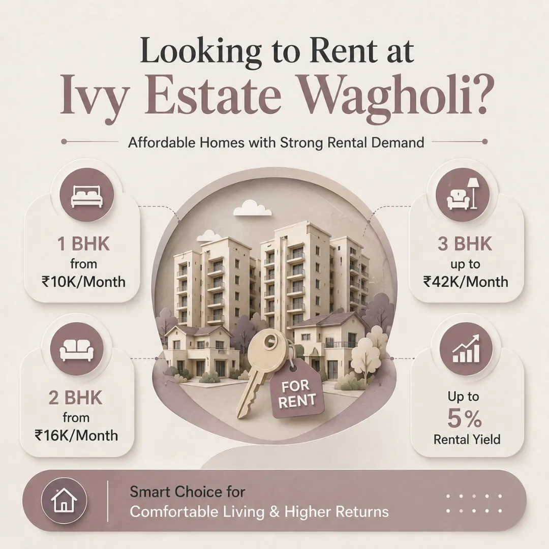 renting in ivy estate wagholi