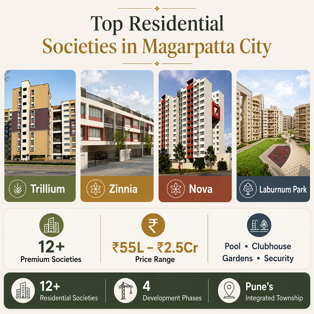 top residential society in magarpatta city